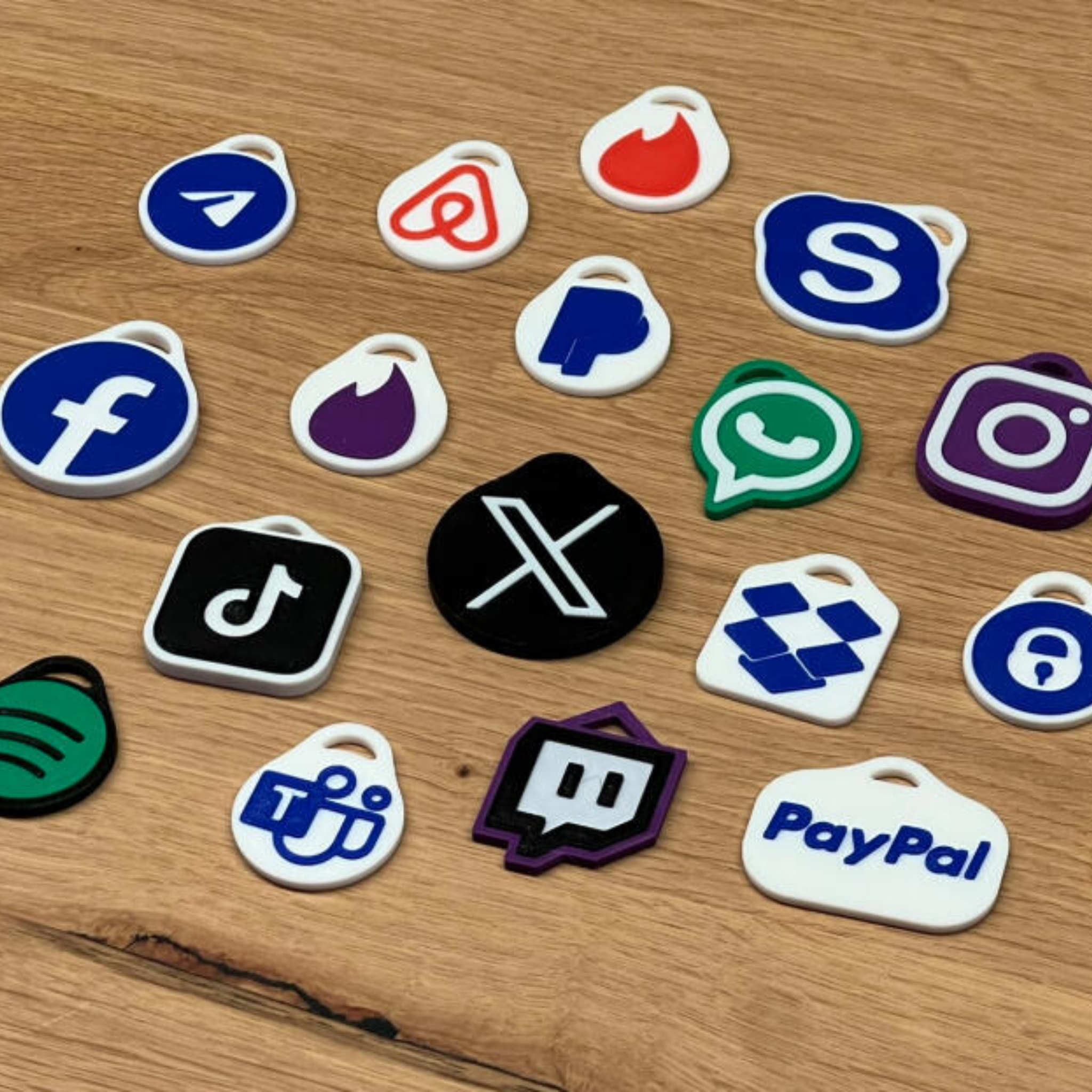 Tap-to-Engage NFC Keychain